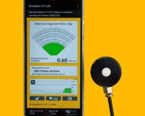 Radiómetro de Seguridad Safester UVC+LED sglux